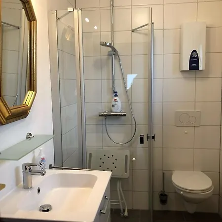 公寓 4-sterne Ferienwohnung „herbert's Herberge“
